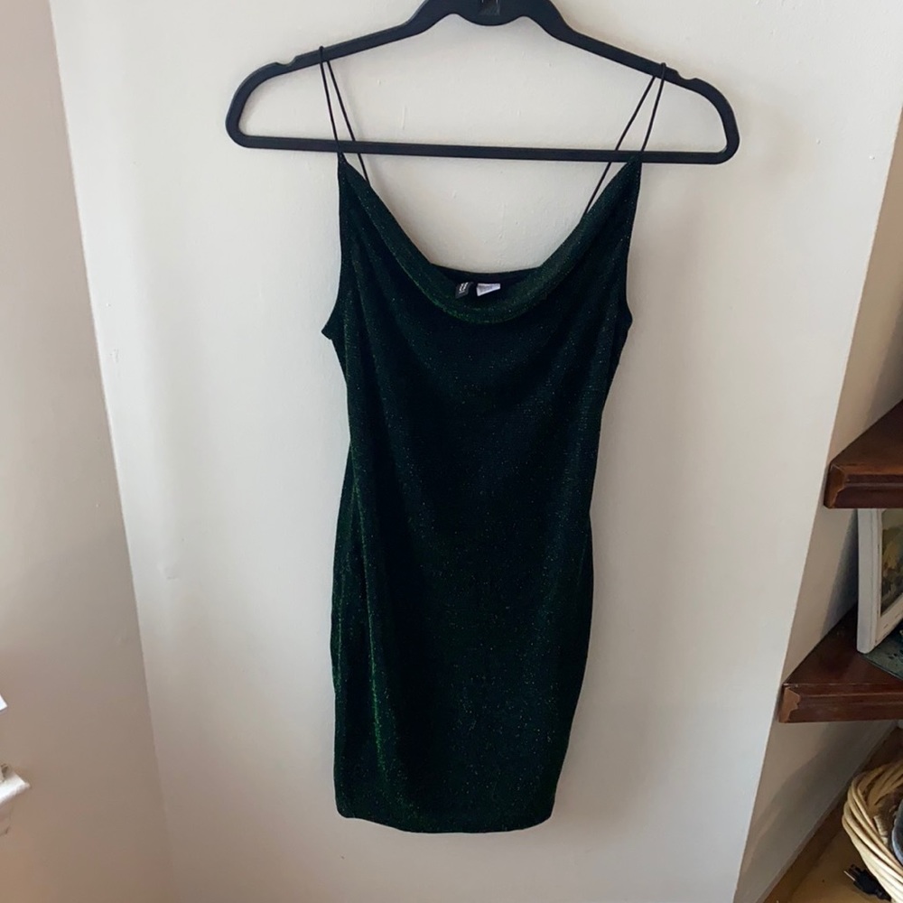 Glittery Green Dress